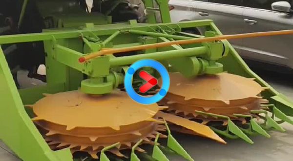 青饲料收获机运行过程